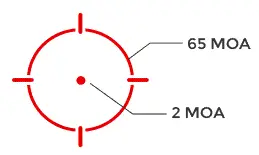 Holosun Red Reticle Holosun Red Reticle Pattern
