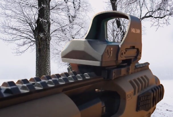510C mounted Mounted Holosun HS510C