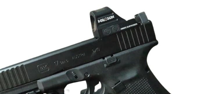 Holosun 507 Review mounted on Glock